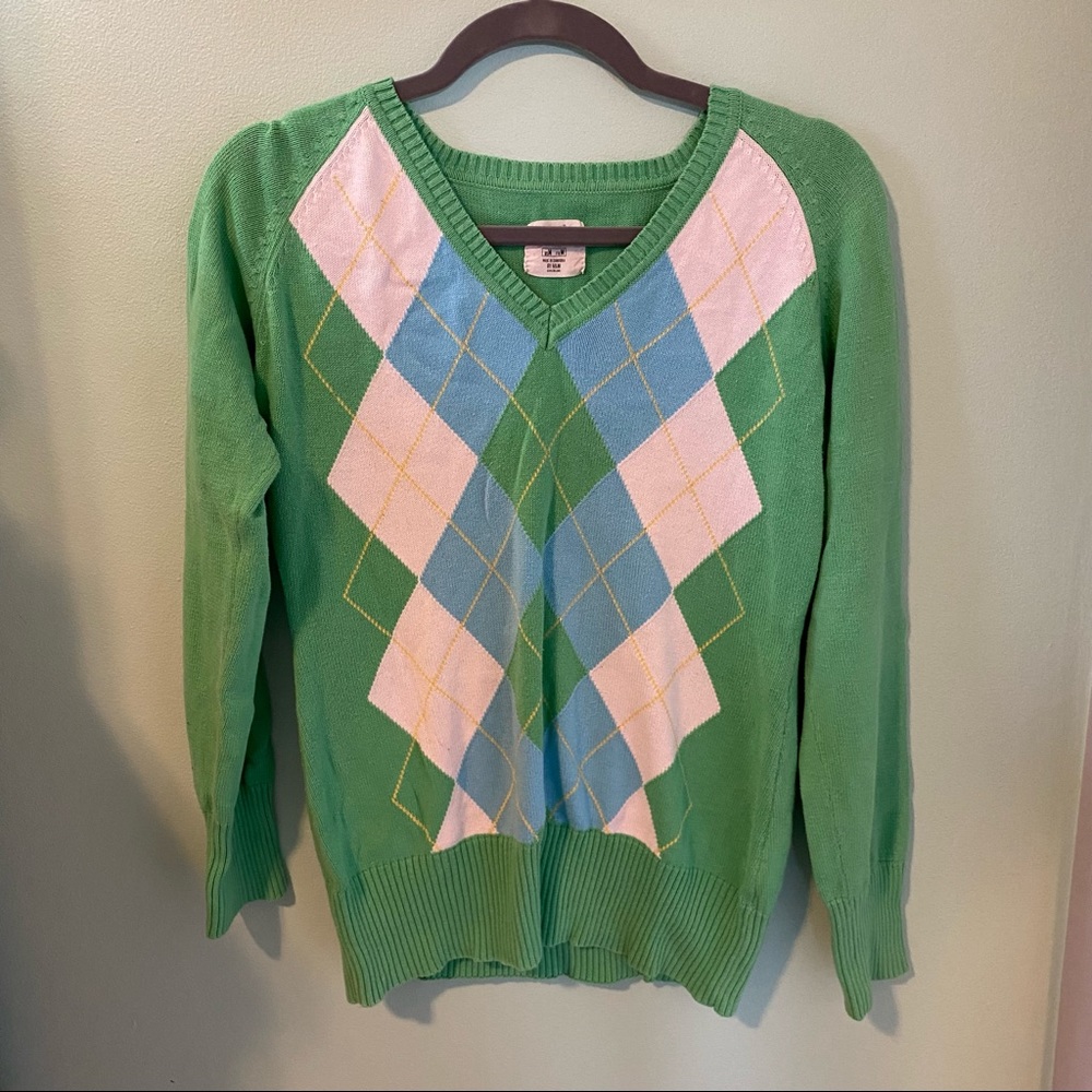 Argyle Sweater